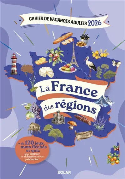 Cahier de vacances Régions de France 2026
