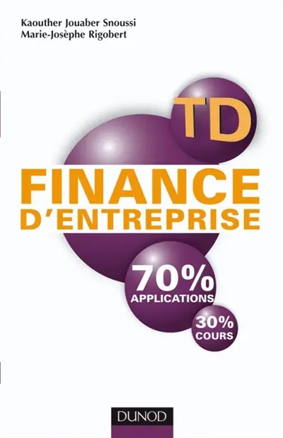 TD finance d'entreprise