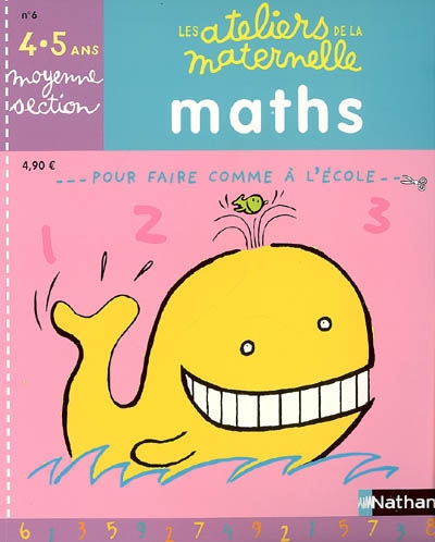 Maths, moyenne section 4-5 ans : pour faire comme à l'école