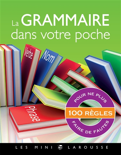 la grammaire dans votre poche : 100 règles pour ne plus faire de fautes