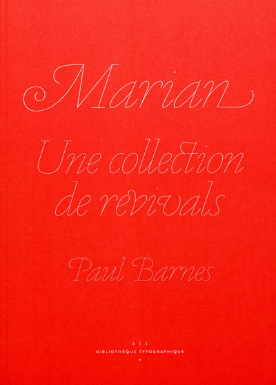 Marian : une collection de revivals
