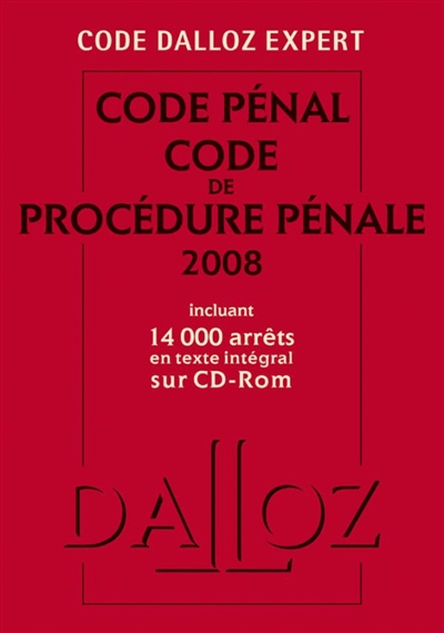 Code pénal et procédure...