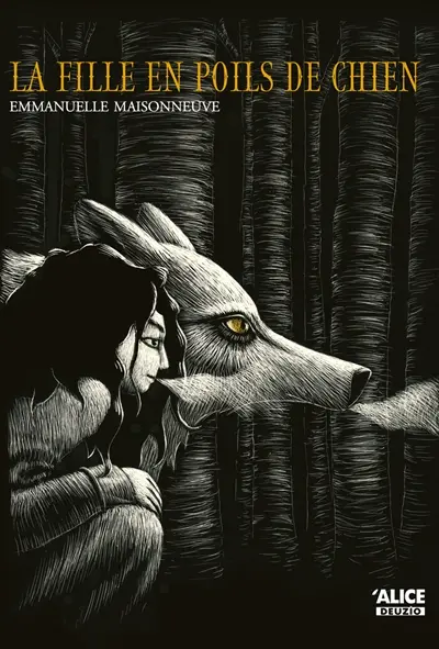 La fille en poils de chien