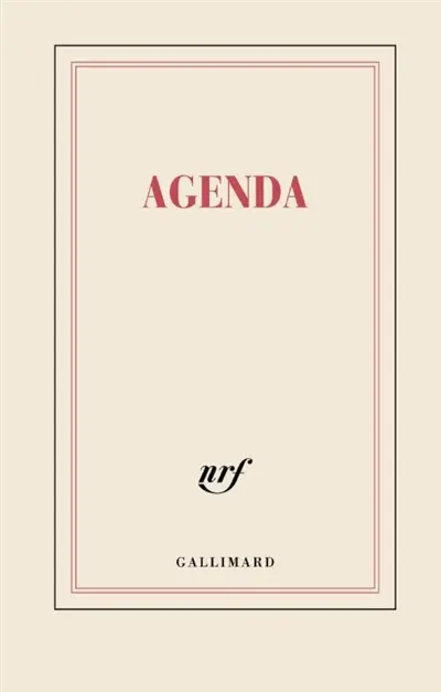 Agenda : septembre 2026-décembre 2027 : un calendrier de personnages