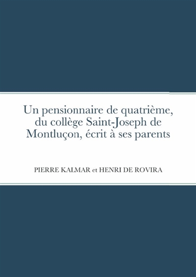 Un pensionnaire de...