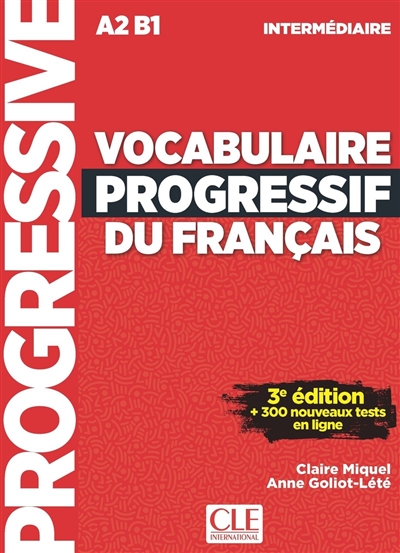 Vocabulaire progressif du français, A2-B1, intermédiaire