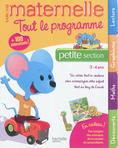 toute ma maternelle-Tout le programme PS 3 - 4 ans
