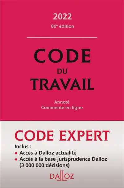 Code du travail 2022