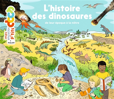 L'histoire des dinosaures. de leur époque à la nôtre