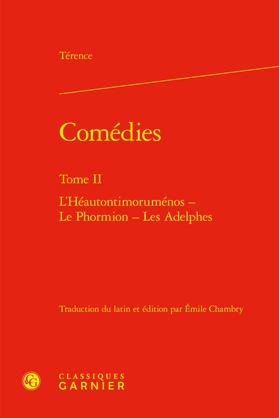 Comédies. Vol. 2