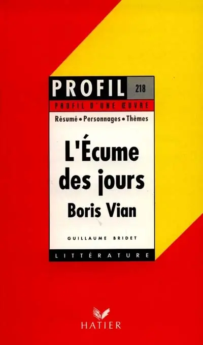 L'écume des jours, Boris Vian