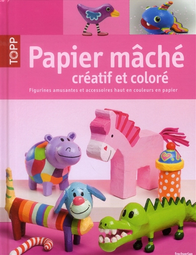 Papier mâché créatif et coloré