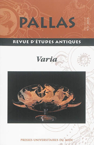 Pallas, n° 97. Varia