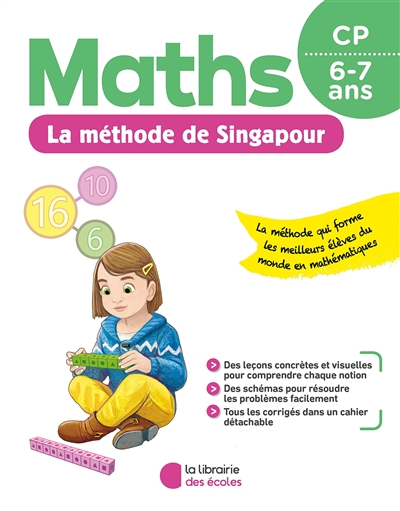 Maths, la méthode de Singapour, CP, 6-7 ans