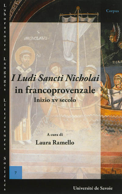 I ludi sancti Nicholai in francoprovenzale : inizio XV secolo