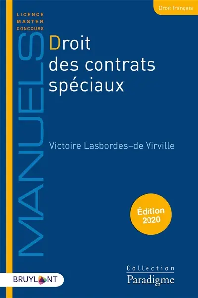 Droit des contrats spéciaux
