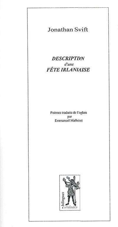 Description d'une fête irlandaise : & autres poèmes