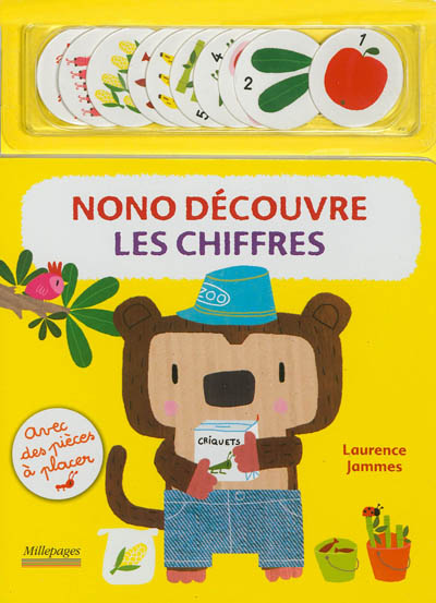 Nono découvre les chiffres : avec des pièces à placer