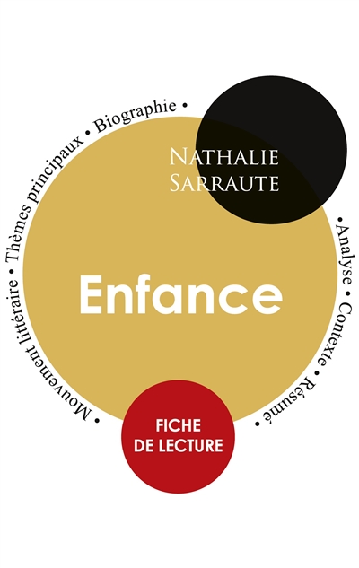 Fiche de lecture Enfance...