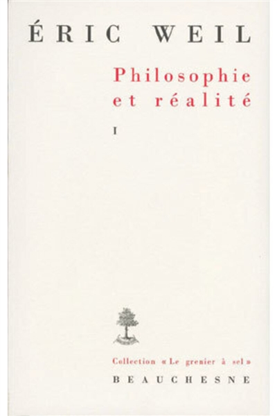 Philosophie et réalité. Vol. 1. Essais et conférences