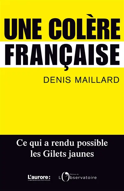 Une colère française : métamorphose des relations sociales : ce qui a rendu possible les gilets jaunes