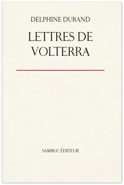 Lettres de Volterra. Etrusques, poussière et destin des migrations. Tombeaux étrusques