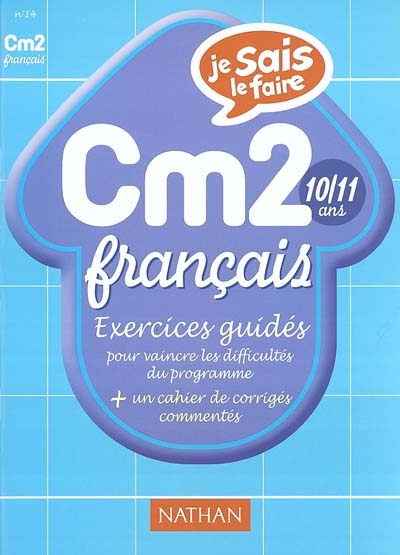 Français CM2 : exercices