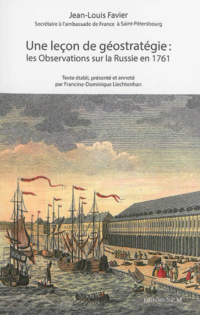 Une leçon de géostratégie : les Observations sur la Russie en 1761