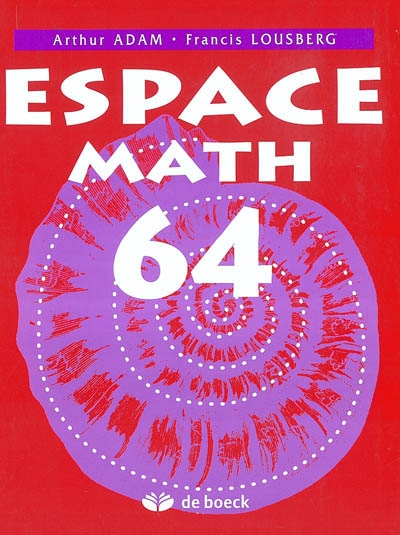 Espace math 64 : mathématique 4 périodes-semaine