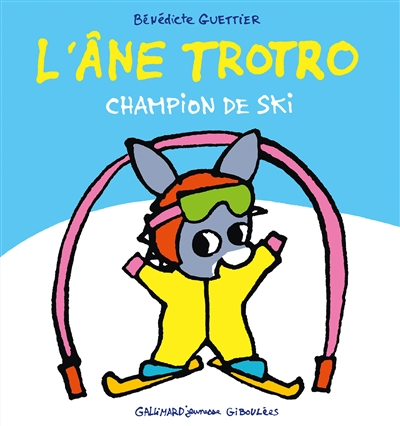 L'âne Trotro. L'âne Trotro champion de ski