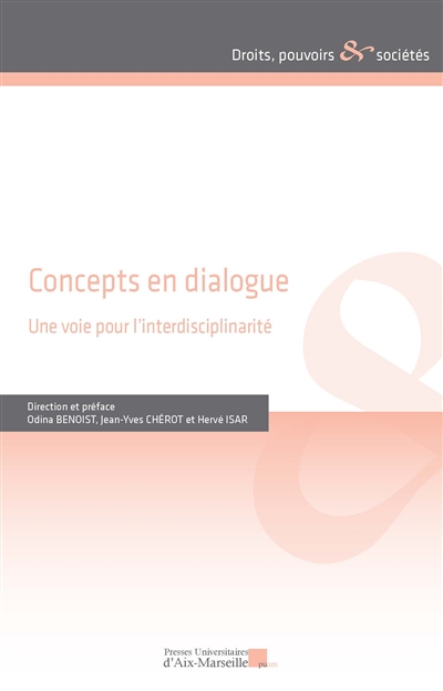 Concepts en dialogue : une voie pour l'interdisciplinarité