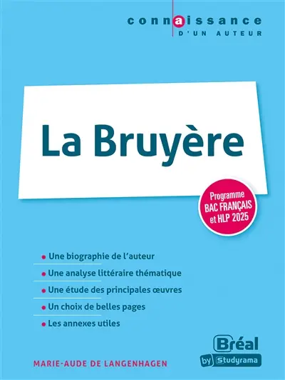La Bruyère : programme bac français et HLP 2025