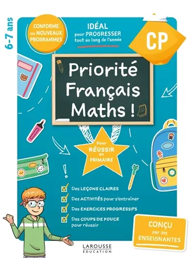Priorité français-maths CP : 6-7 ans