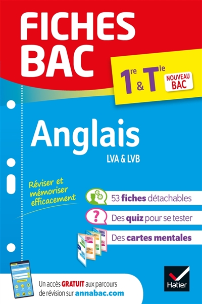 Anglais LVA & LVB, 1re &...