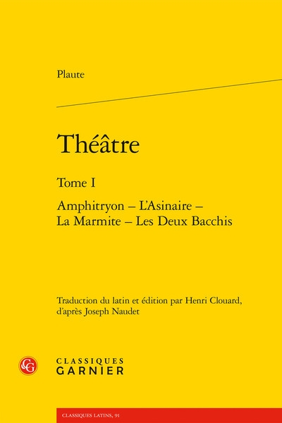 Théâtre. Vol. 1