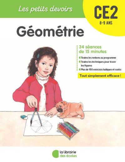 Géométrie CE2, 8-9 ans : 34 séances de 15 minutes