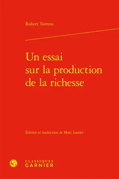 Un essai sur la production de la richesse