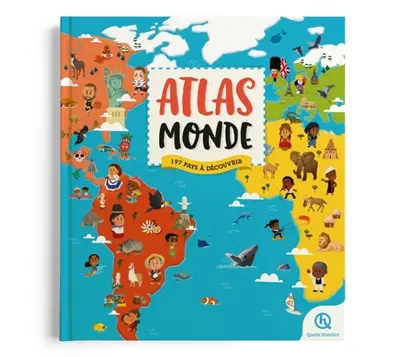 Mon 1er atlas monde : 197 pays à découvrir