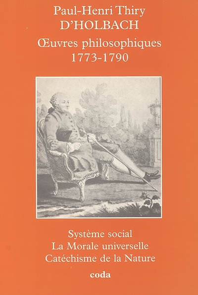 Oeuvres philosophiques : 1773-1790