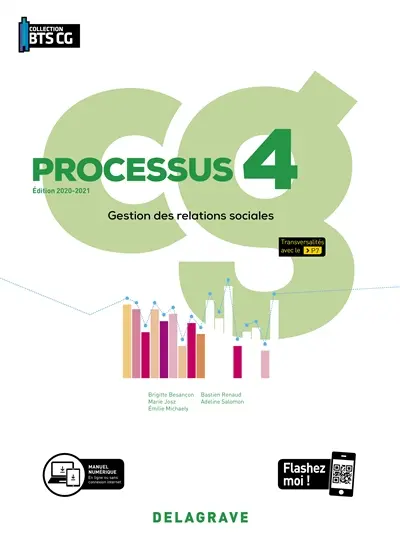 Gestion des relations sociales : processus 4, BTS comptabilité gestion : pochette élève