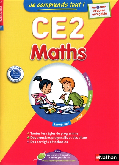 Je comprends tout ! Maths CE2, 8-9 ans