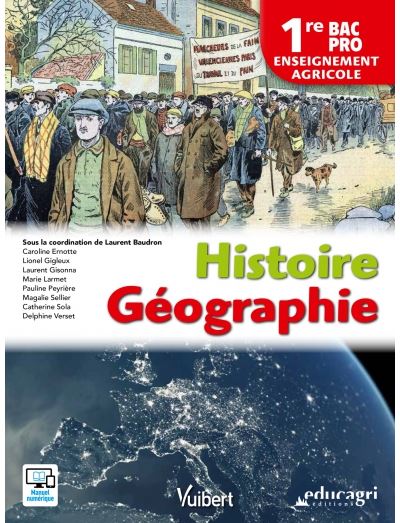 Histoire géographie 1re bac pro : enseignement agricole