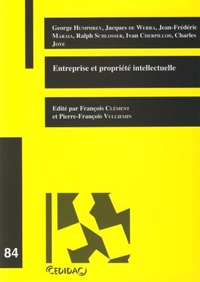 Entreprise et propriété intellectuelle : travaux de la journée d'étude du 3 juin 2009