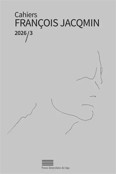 Cahiers François Jacqmin, n° 3