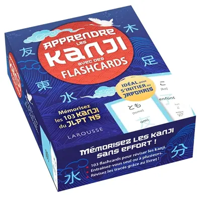 Apprendre les kanji avec des flashcards