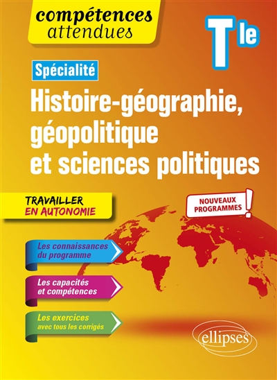 Spécialité histoire géographie, géopolitique et sciences politiques terminale : nouveaux programmes