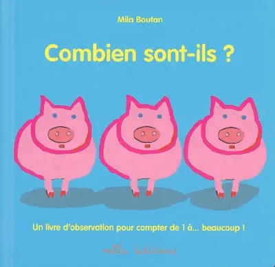 Combien sont-ils ? : un livre d'observation pour compter de 1 à... beaucoup !