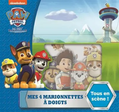 Tous en scène ! : mes 4 marionnettes à doigts