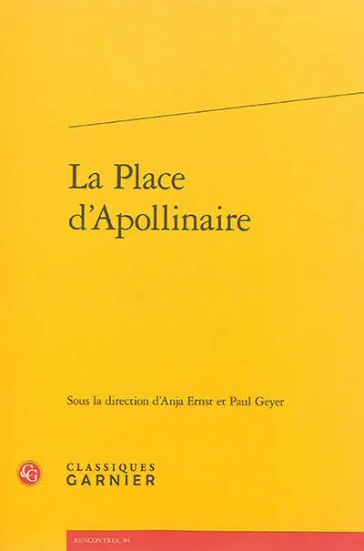 La place d'Apollinaire
