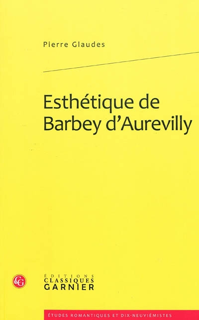 Esthétique de Barbey d'Aurevilly
